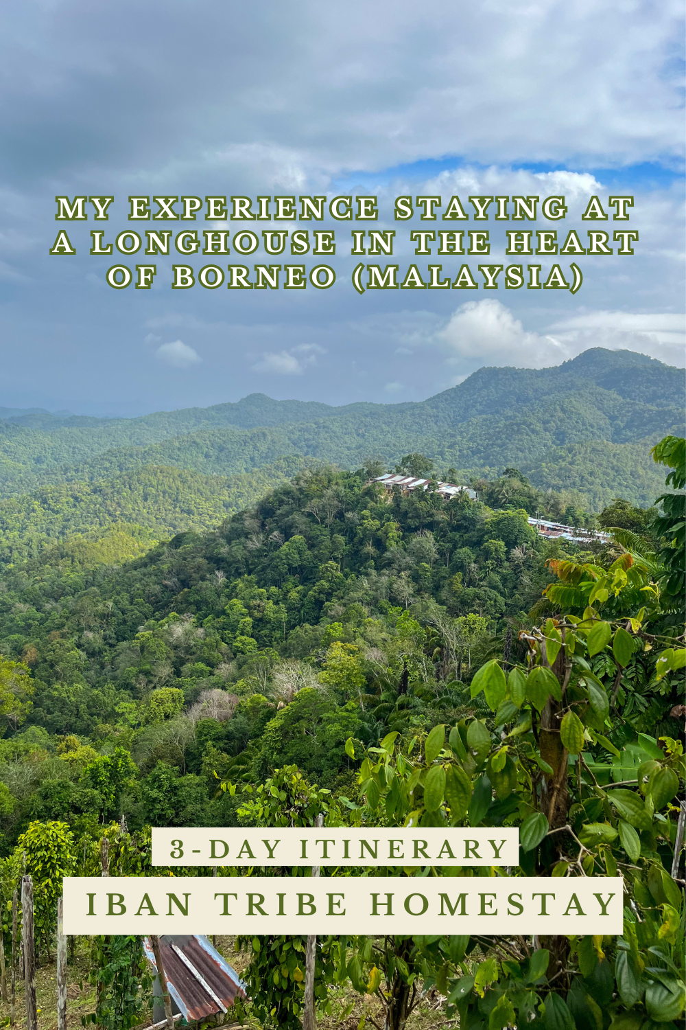 Iban Longhouse Sarawak Homestay